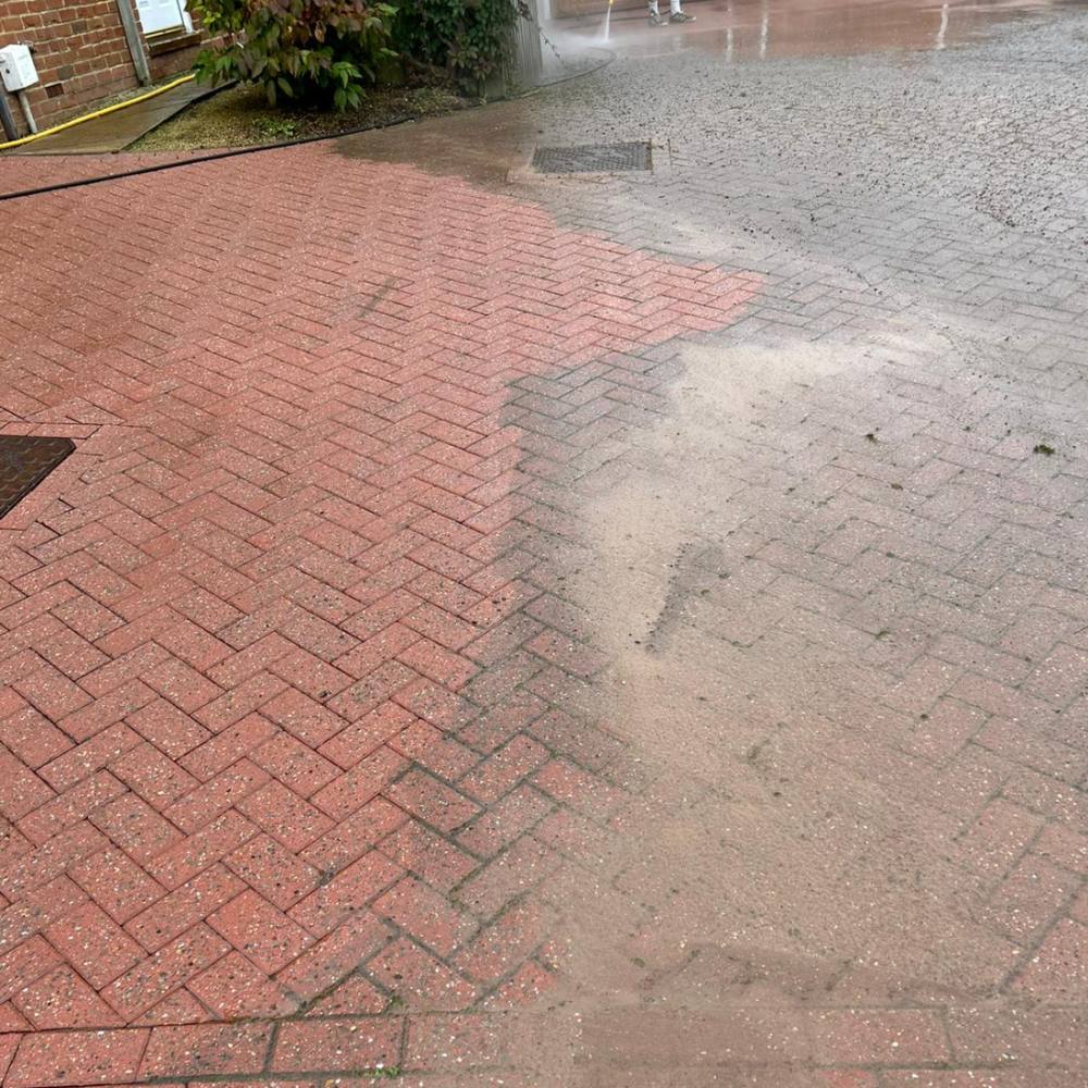 Jet Washing by Alpha Fencing & Garden Services
